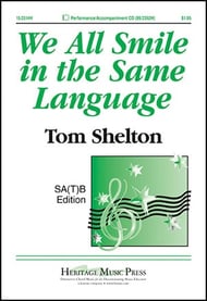 We All Smile in the Same Language SAB choral sheet music cover Thumbnail